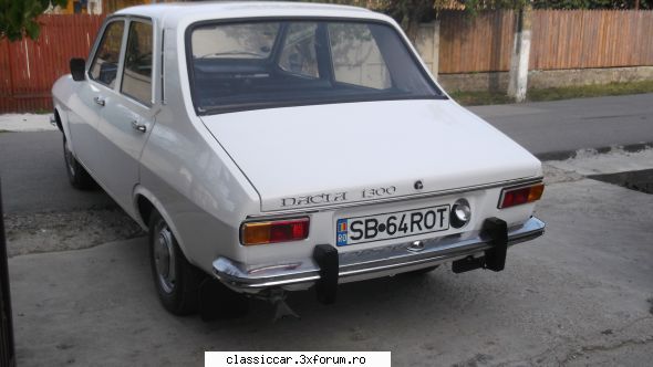 Vand dacia 1300 - marius1978 - Vanzari auto-moto clasice de catre intermediari