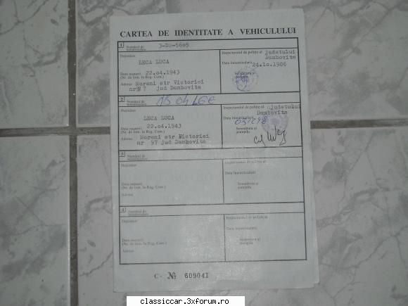 Vand dacia 1310 - Vand dacia 1310, an de fab. 1986, acte la - Vanzari auto-moto clasice de catre intermediari