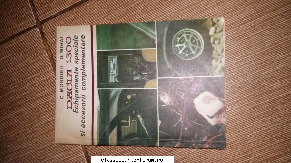 Vand diverse cu specific auto - Dacia - Echipamente spaciale si - Vanzari- cumparari carti si reviste auto