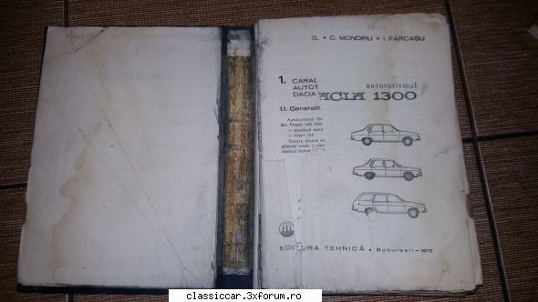 Vand diverse cu specific auto - Amatorul - Vanzari- cumparari carti si reviste auto