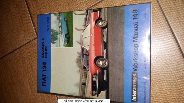 Vand diverse cu specific auto - Manual service Fiat lei - Vanzari- cumparari carti si reviste auto