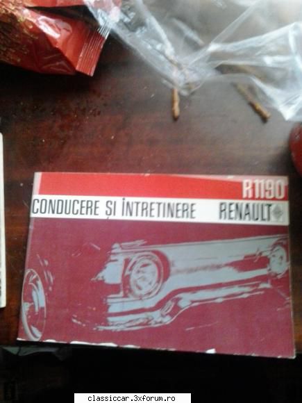 Vand diverse notite tehnice auto. - Pentru ca nu am reusit sa - Vanzari- cumparari carti si reviste auto