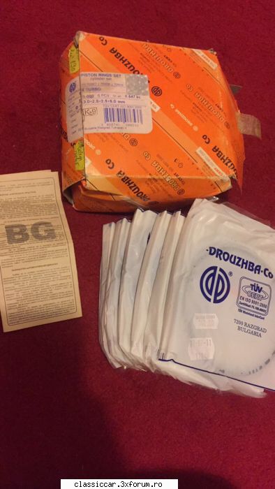 Vand diverse piese - Aveti pm! :) Segmenti Saviem Turbo- 150 ron Vandut - Vanzari  piese si accesorii