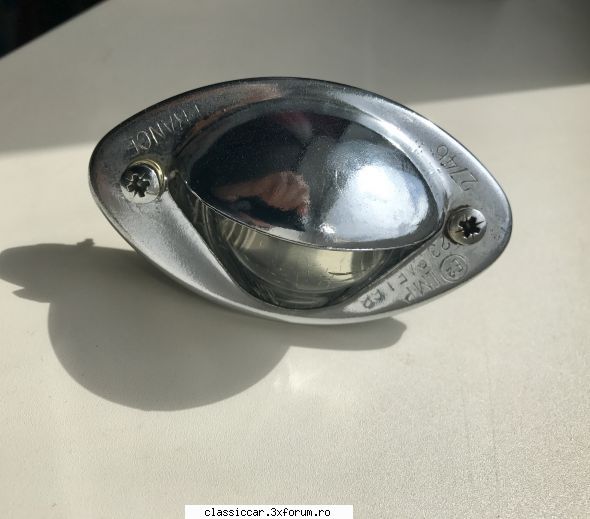 Vand diverse piese - Lampa numar LMP FRANCE Dacia 1300 - vandut - Vanzari  piese si accesorii