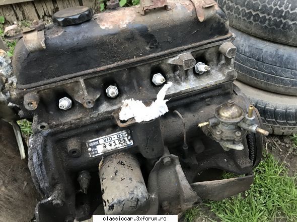 Vand diverse piese - Motor Dacia 1300 frantuzesc, inceput de '70 - Vanzari  piese si accesorii