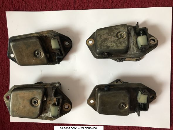Vand diverse piese - Set broaste usi frantuzesti Dacia 1300 - vandut - Vanzari  piese si accesorii