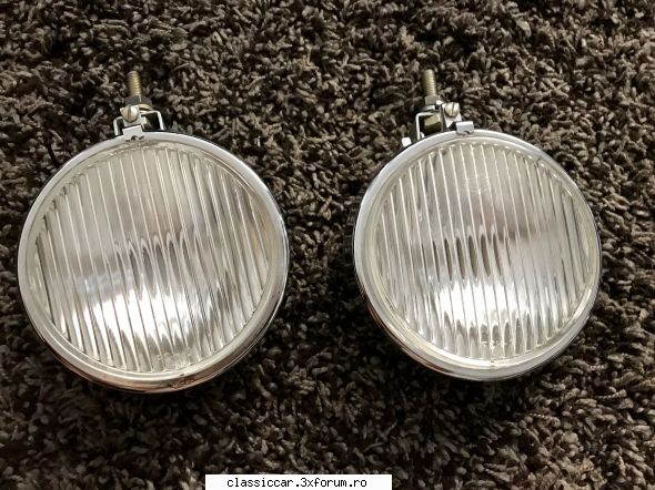 Vand diverse piese - Set proiectoare noi cromate Elba ( geam din - Vanzari  piese si accesorii