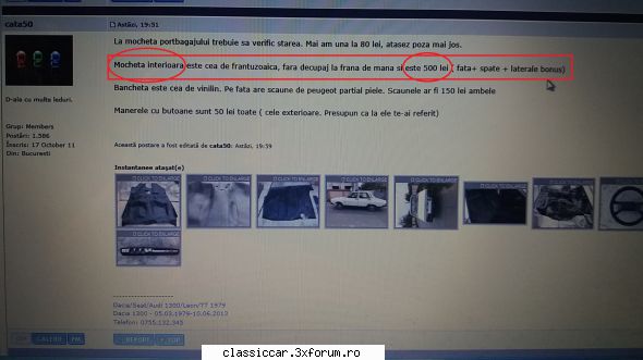 Vand diverse piese - L.E-Dincolo �nsemn�nd Daciaclub - Vanzari  piese si accesorii