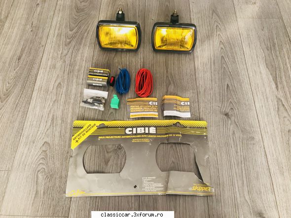 Vand diverse piese - Kit proiectoare noi Cibie Skipper - vandut - Vanzari  piese si accesorii