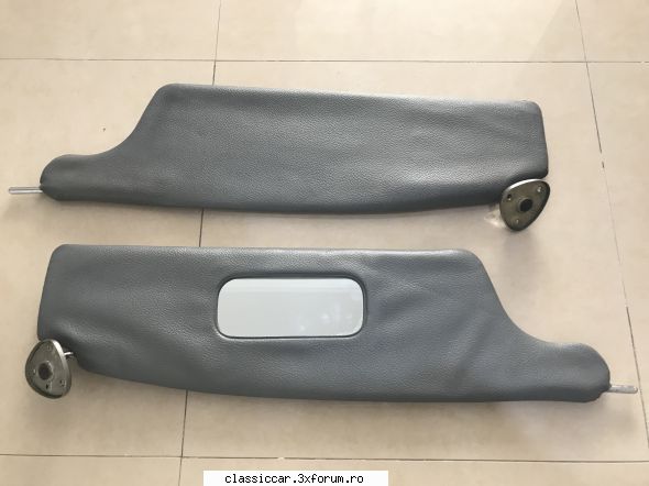 Vand diverse piese - Set parasolare gri vinil - 50 lei - Vanzari  piese si accesorii