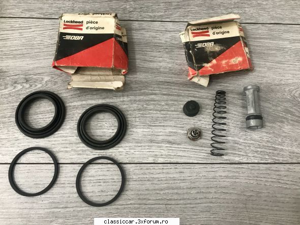 Vand diverse piese - Set garnituri etriere + set reparatie pompa frana - Vanzari  piese si accesorii