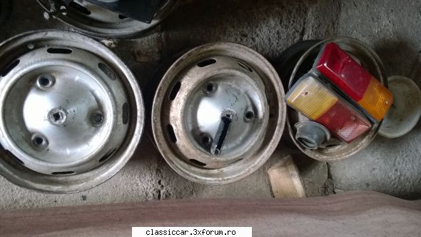 Vand diverse piese Dacia si altele - set 5 jante Dunlop - 400 le - Se retrag - Vanzari  piese si accesorii