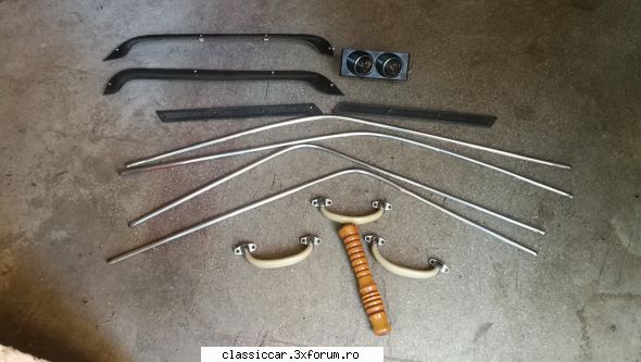 Vand diverse piese Dacia si altele - Ornamente streasina cromate Dacia lei - Vanzari  piese si accesorii