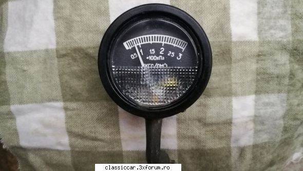 Vand diverse piese Dacia si altele - Manometru rusesc functional - 40 lei - Vanzari  piese si accesorii