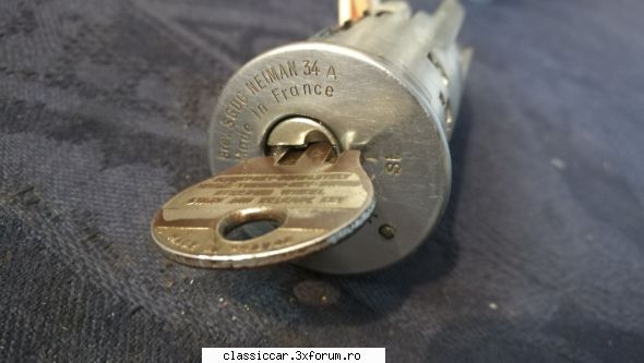 Vand diverse piese Dacia si altele - Contact cu cheie, NEIMAN, Franța - Vanzari  piese si accesorii