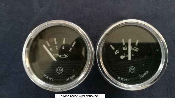 Vand diverse piese Dacia si altele - Indicatoare apa ulei serie jaeger - 40 lei - Vanzari  piese si accesorii