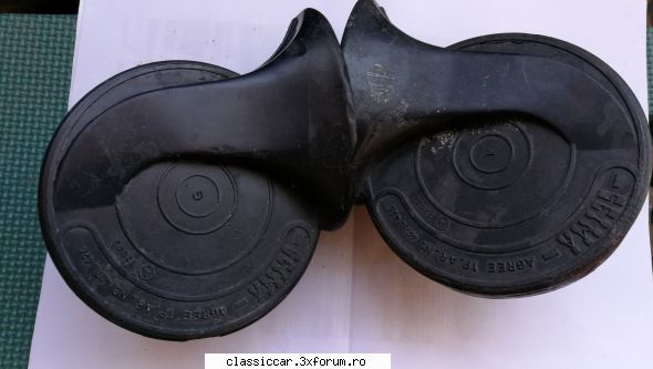 Vand diverse piese Dacia si altele - Set clacsoane SEIMA, bitonale- se retrag - Vanzari  piese si accesorii