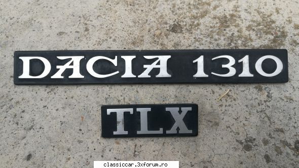 Vand diverse piese Dacia si altele - Logo Dacia 1310 TLX - 60 lei - Vanzari  piese si accesorii