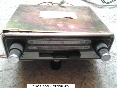 Vand diverse piese oldtimer - Radio Predeal 2 functional. Ofer si difuzoare - Vanzari  piese si accesorii