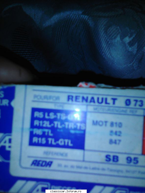 Vand diverse pt motor Dacia 1300 / Renault 12 - cristy_s6 - Vanzari  piese si accesorii