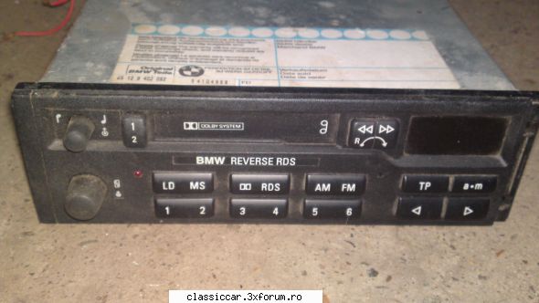 Vand faruri/stopuri Lada 2103[1500] - Radio casetofon BMW,nu stiu daca - Vanzari  piese si accesorii