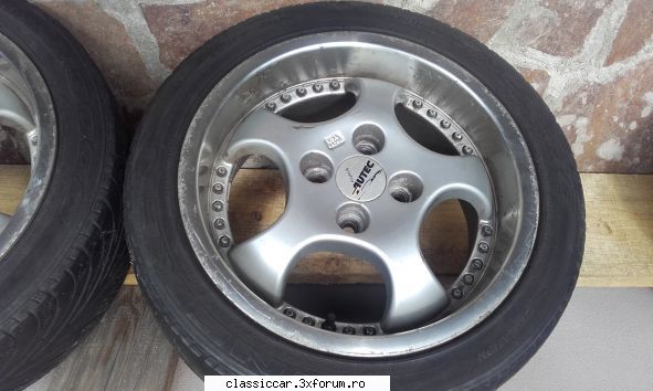 Vand jante Autec 4x100 7Jx15 cu anvelope 194/45 - mirel vicaru - Vanzari  piese si accesorii