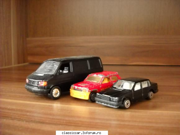Vand machete - 3 machete: Vw T4, R5 turbo si un Volvo. Pret: 12 - Modelism si machetute