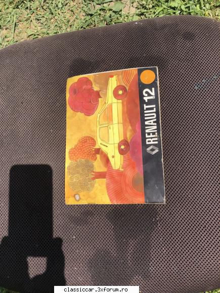 Vand manual Renault 12 in lb germana - 30 de lei, tel solicit - Vanzari- cumparari carti si reviste auto