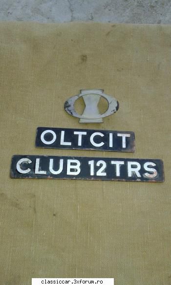 Vand maruntisuri Oltcit - embleme TRS - 35 lei set - Vanzari  piese si accesorii