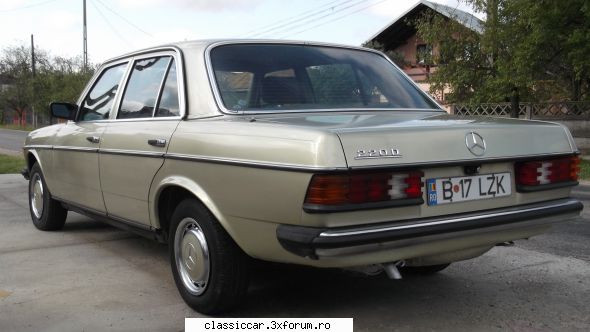 Vand mercedes cobra - masina este 200 D, nu 220 D cum are - Vanzari auto-moto clasice de catre intermediari