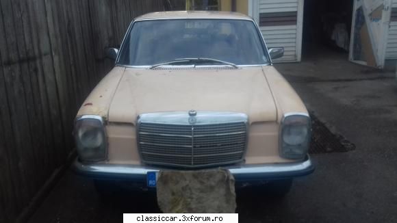 Vand mercedes w115 - bot de cal - Retras de la vanzare - Vanzari auto-moto clasice de catre intermediari