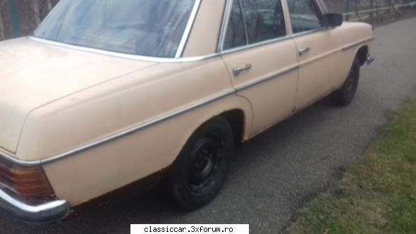 Vand mercedes w115 - bot de cal - altho - Vanzari auto-moto clasice de catre intermediari