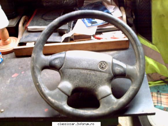 Vand motoare....si altele - Volan cu air-bag golf 150 lei - Vanzari  piese si accesorii