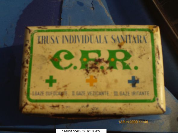 Vand motoare....si altele - cutiuta trusa individuala CFR 50 lei - Vanzari  piese si accesorii