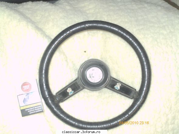 Vand motoare....si altele - Volan custom mioritic,insa ar putea iesi bine - Vanzari  piese si accesorii