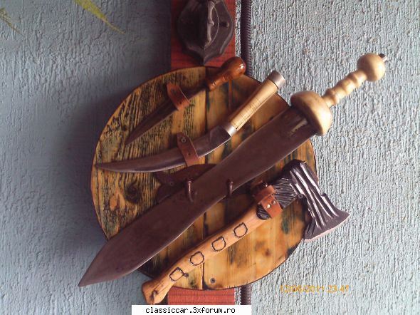 Vand motoare....si altele - panoplie geto-daco-romano-vikinga handmade(grea - Vanzari  piese si accesorii