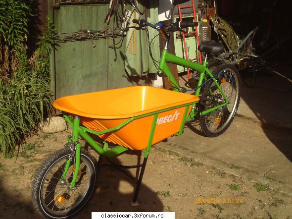 Vand motoare....si altele - cargo bike.......1000 lei,facuta de mine,nu este - Vanzari  piese si accesorii