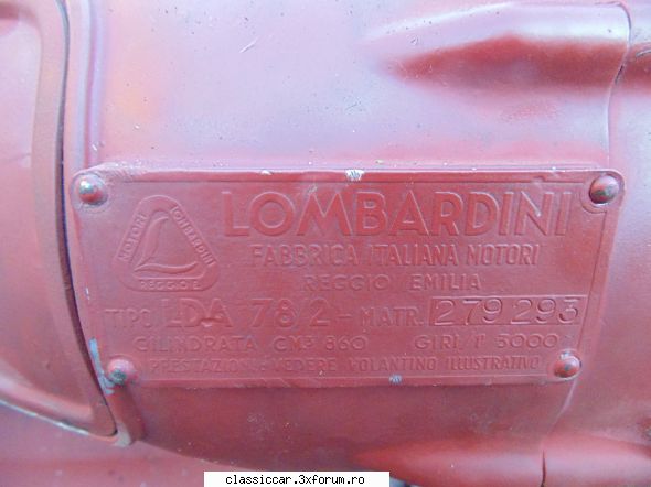 Vand motor diesel Lombardini LDA 78/2 - andreyu334 - Vanzari  piese si accesorii