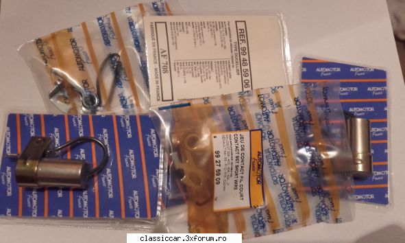 Vand piese - Platina si condensator france noi 20 lei bucata - Vanzari  piese si accesorii