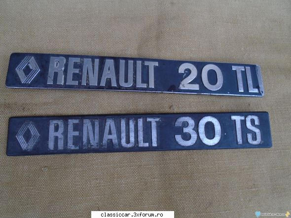 Vand piese Dacia 1300 si altele - steme Renault - 35 lei - Vanzari  piese si accesorii