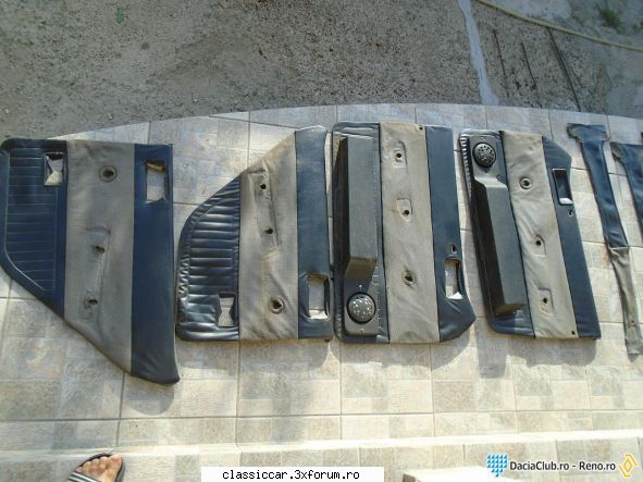 Vand piese Dacia 1300 si altele - tapiserii usi DACIA 1310 TLX - Vanzari  piese si accesorii