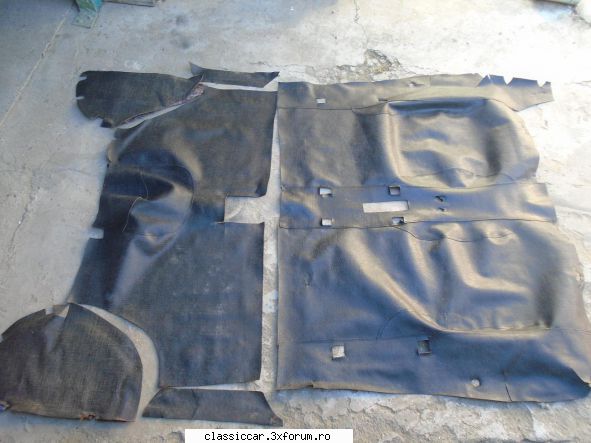Vand piese Dacia 1300 si altele - mocheta completa vinil Dacia lei - Vanzari  piese si accesorii