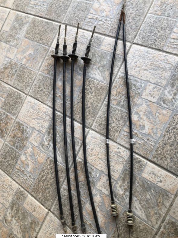 Vand piese Dacia 1300 si altele - 4 cabluri noi ambreiaj E/P si doua noi - Vanzari  piese si accesorii