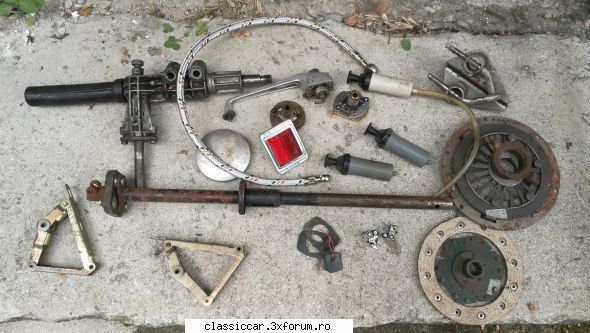 Vand piese Trabant - Ax volan NOS 70 lei Furtun alimentare NOS - 100 - Vanzari  piese si accesorii
