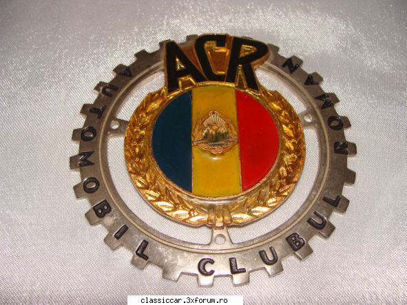 Vand piese auto(romanesti/straine),aparate radio si altele - emblema ACR pret - Vanzari  piese si accesorii