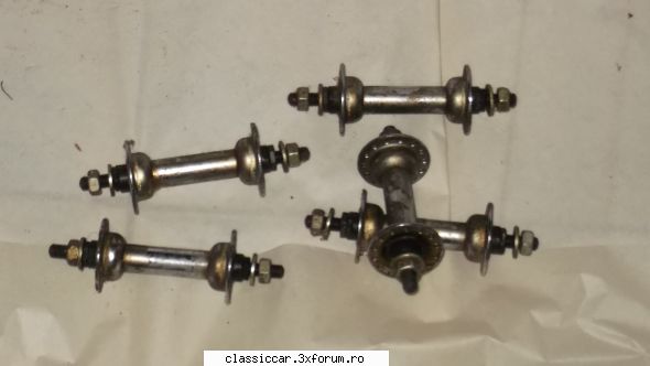 Vand piese bicicleta - butuc complet fata- 15 lei buc - Vanzari-Cumparari biciclete