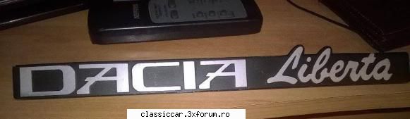 Vand piese dacia - Sigla Dacia Liberta noua 50 lei - Vanzari  piese si accesorii