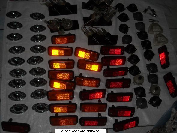 Vand piese dacia - Mai adaug urmatoarele piese noi: lampi numar - Vanzari  piese si accesorii