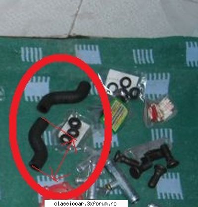 Vand piese dacia - Ce lungime au furtunele incercuite, din poza - Vanzari  piese si accesorii