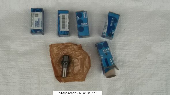 Vand piese dacia - Mai adug urmatoarele piese NOI: pinioane delcou - Vanzari  piese si accesorii